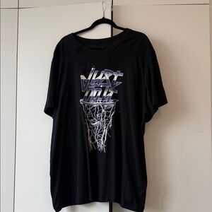 Nike Black Just Do It Graphic T-Shirt